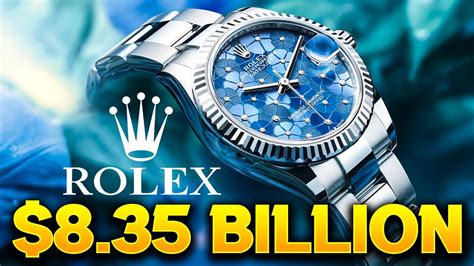 how much is rolex company worth|what does rolex sell.